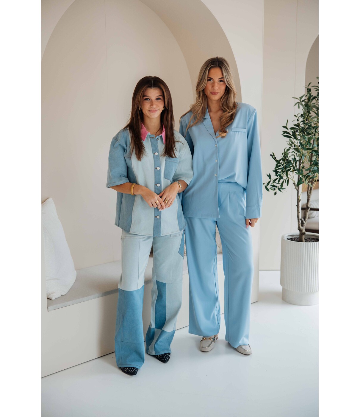 Studio Amaya Studio Amaya Jax broek | blue