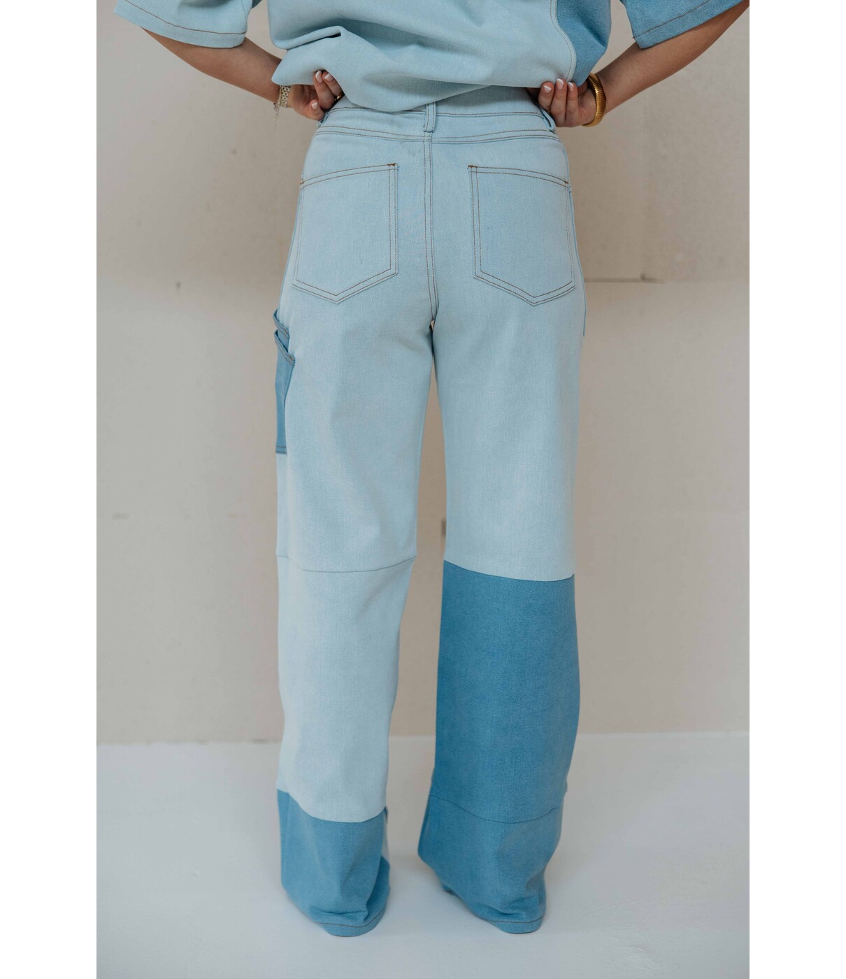 Studio Amaya Studio Amaya Jax broek | blue
