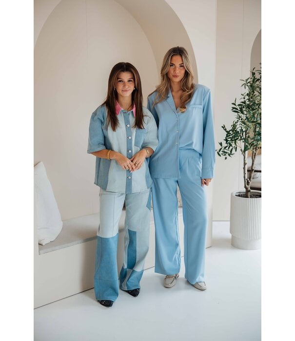 Studio Amaya Studio Amaya Jasmin broek | light blue