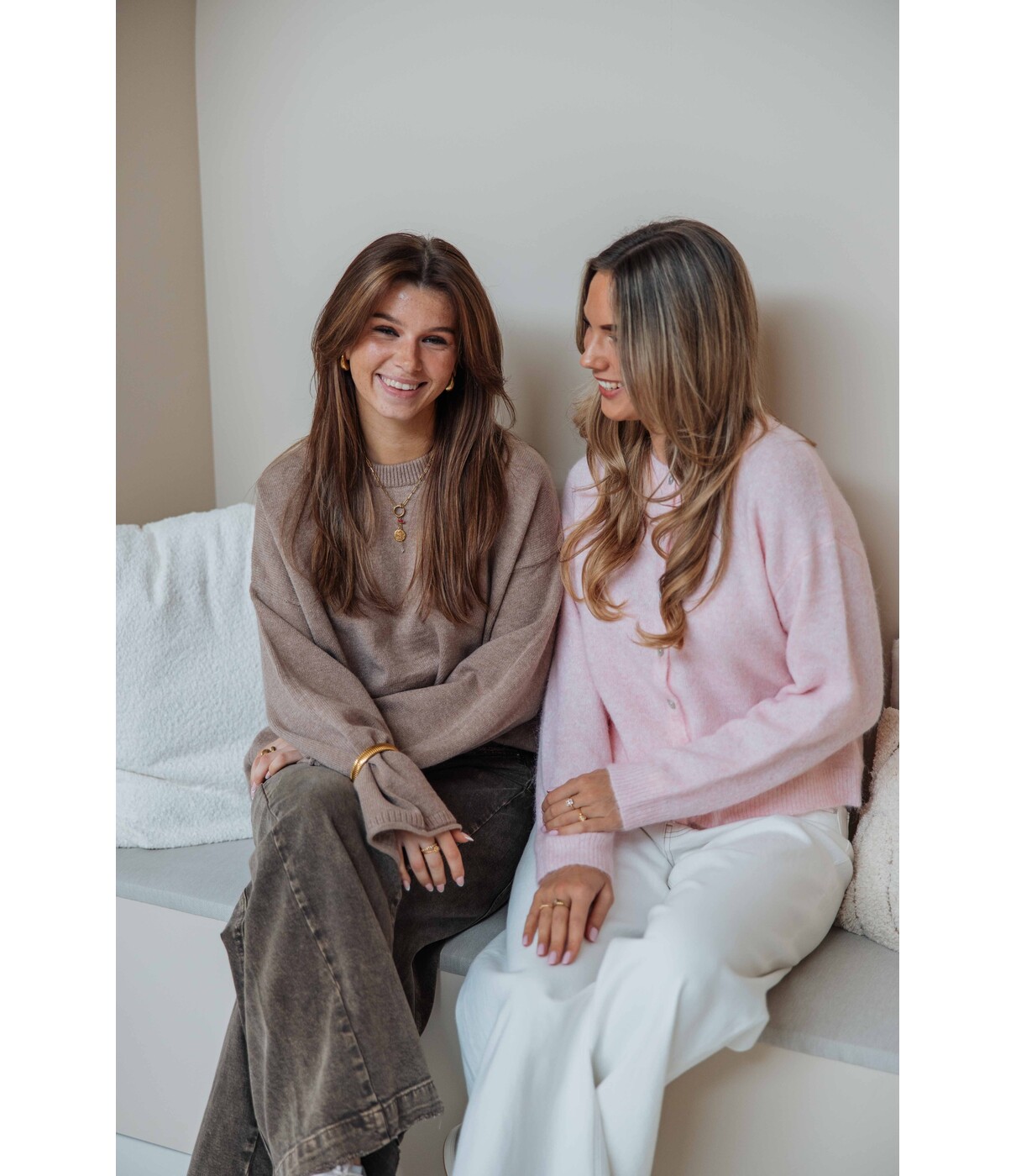 Trui taupe | Madelein