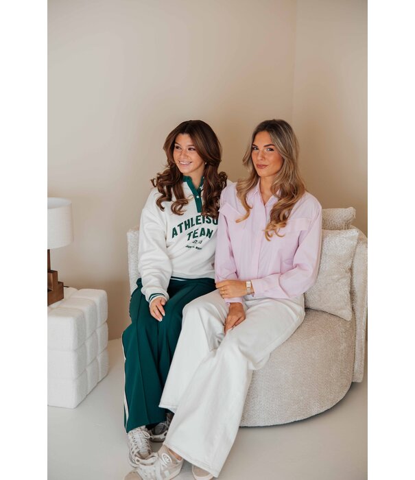 Colourful Rebel Colourful Rebel Febe striped blouse | pink