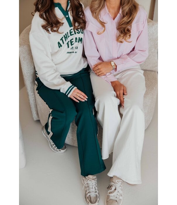 Colourful Rebel Colourful Rebel Polo athletic team sweat | off white