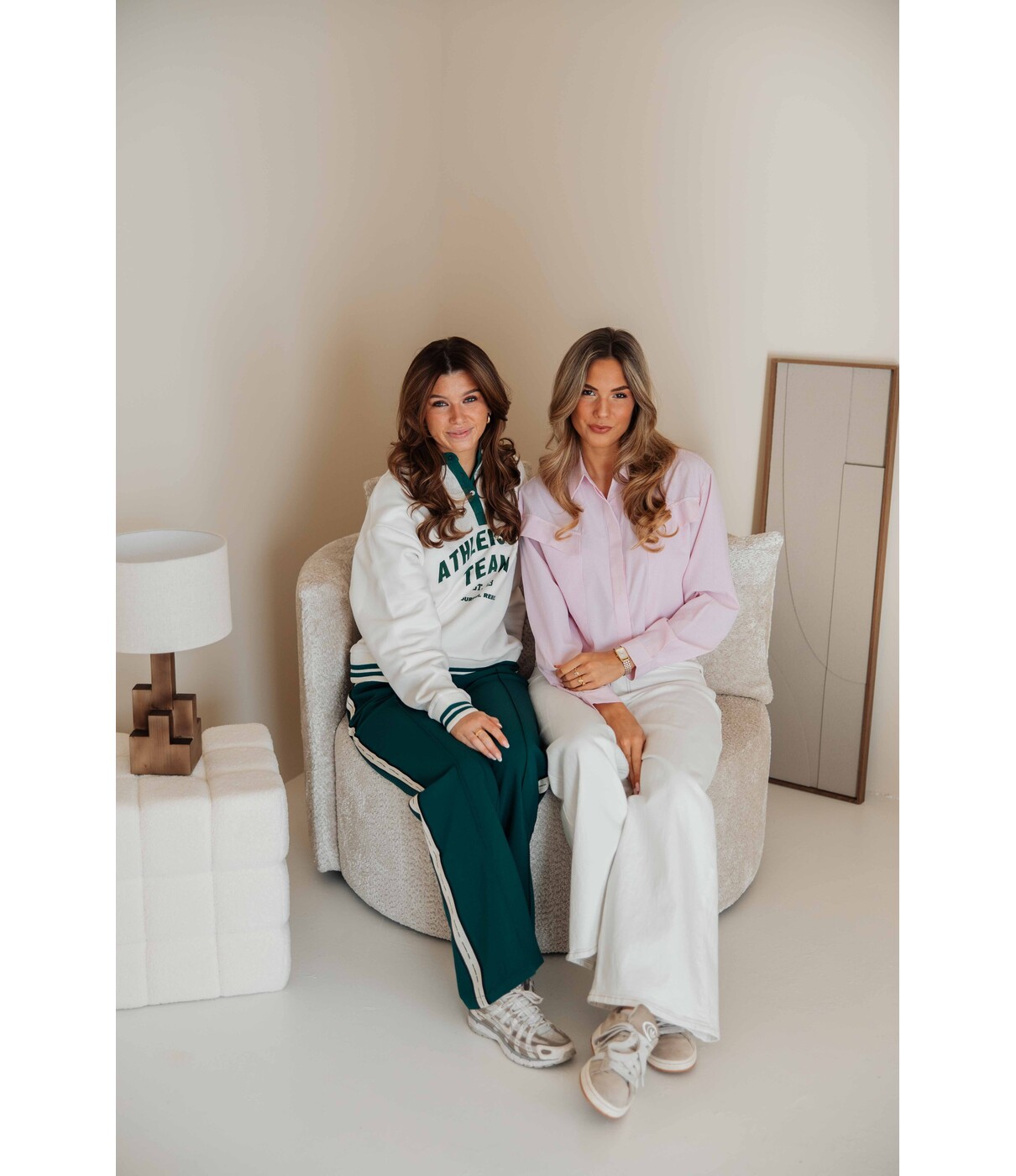 Colourful Rebel Colourful Rebel Polo athletic team sweat | off white