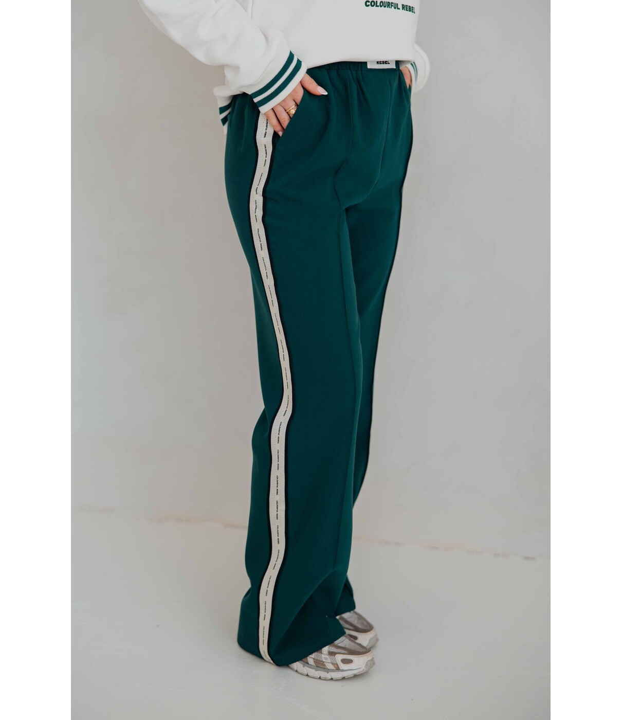 Colourful Rebel Colourful Rebel Vella sport pants | green