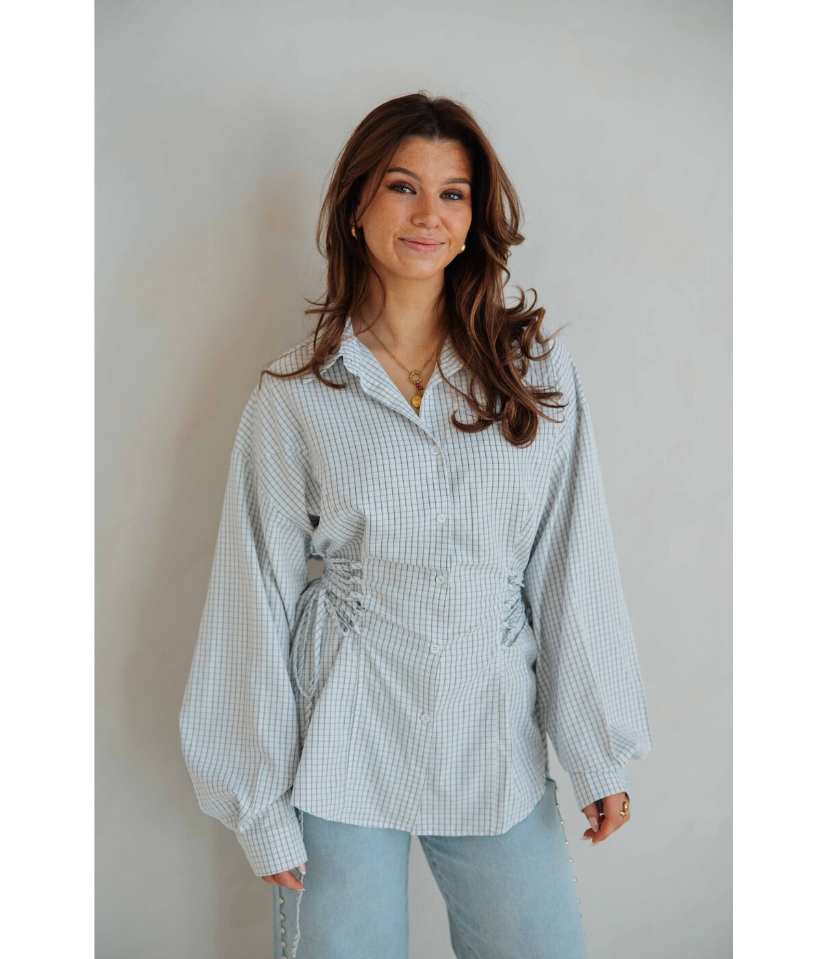 Blouse blauw | Josy