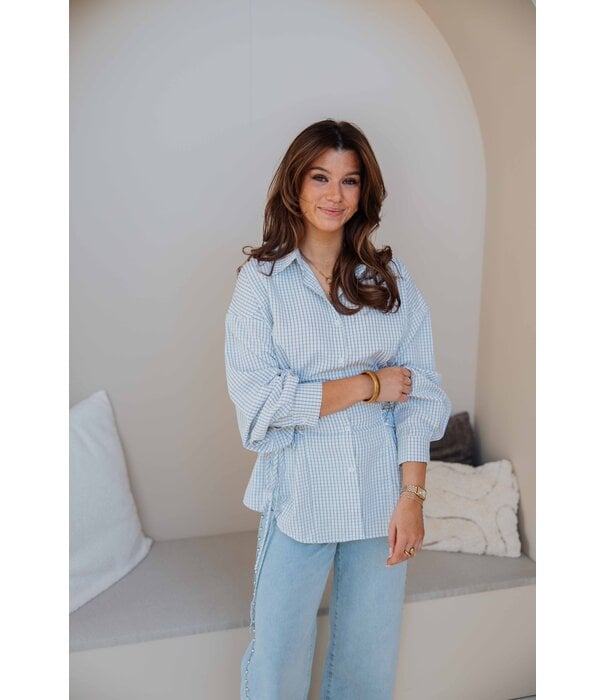 La Rebelle Blouse blauw | Josy