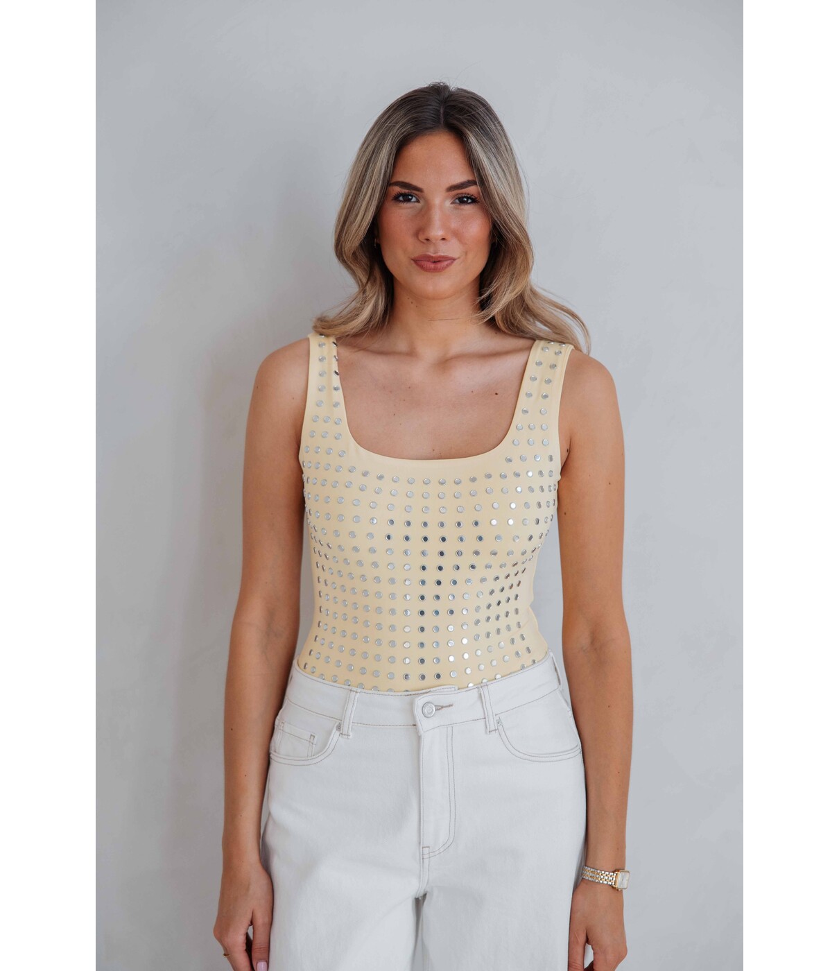 Body studs geel | Emily