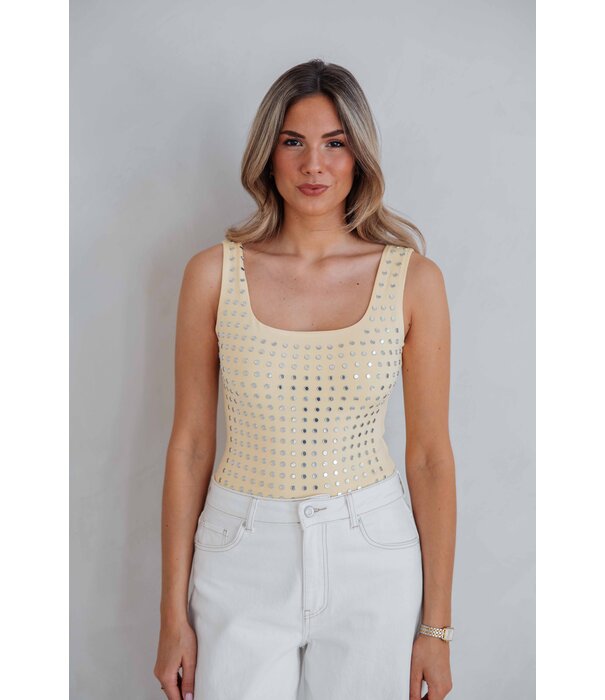 La Rebelle Body studs geel | Emily