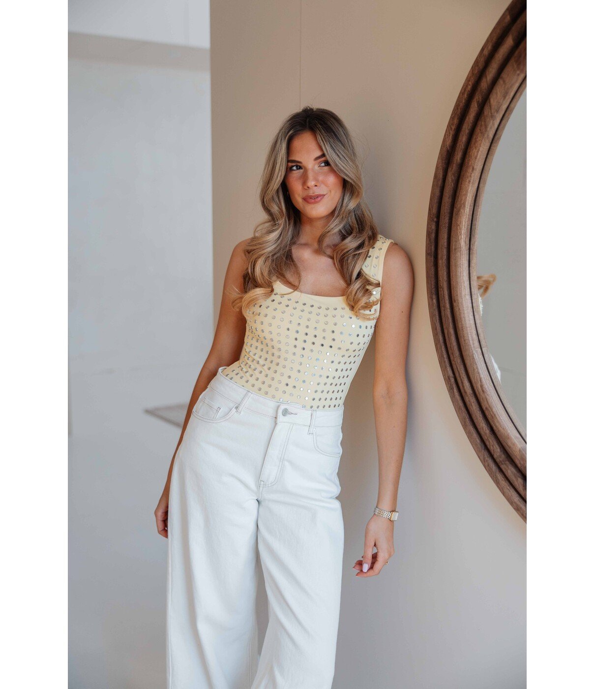 Body studs geel | Emily