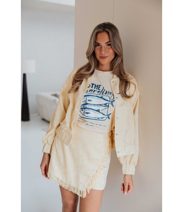 Fluresk Fluresk Estrella skort | geel