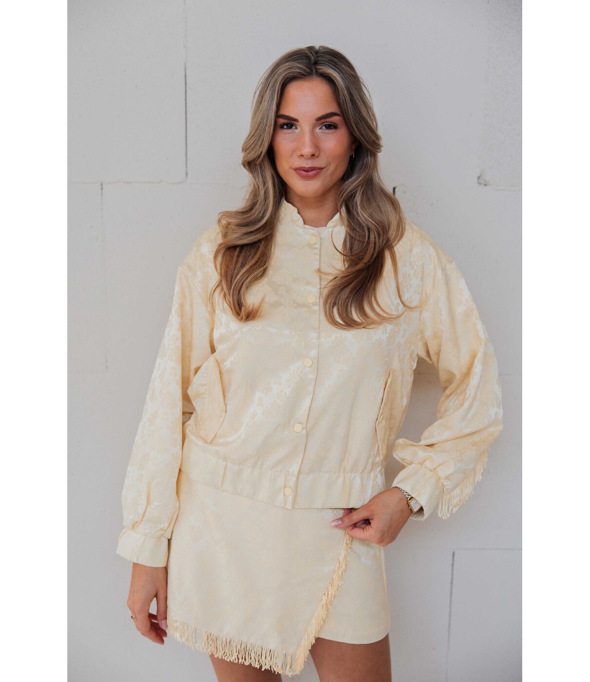 Fluresk Fluresk Marena jacket | geel