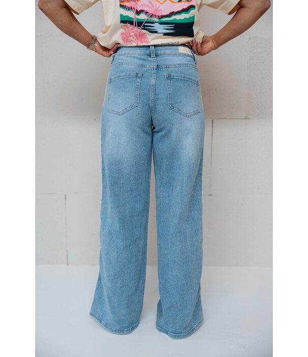 Fluresk Fluresk Shannon broek | blauw