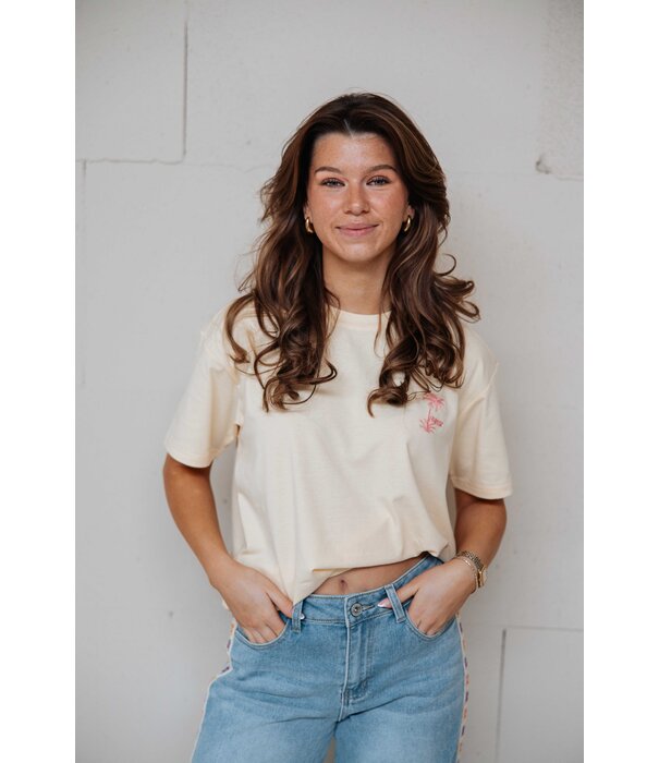 Fluresk Fluresk Yusmila t-shirt | geel