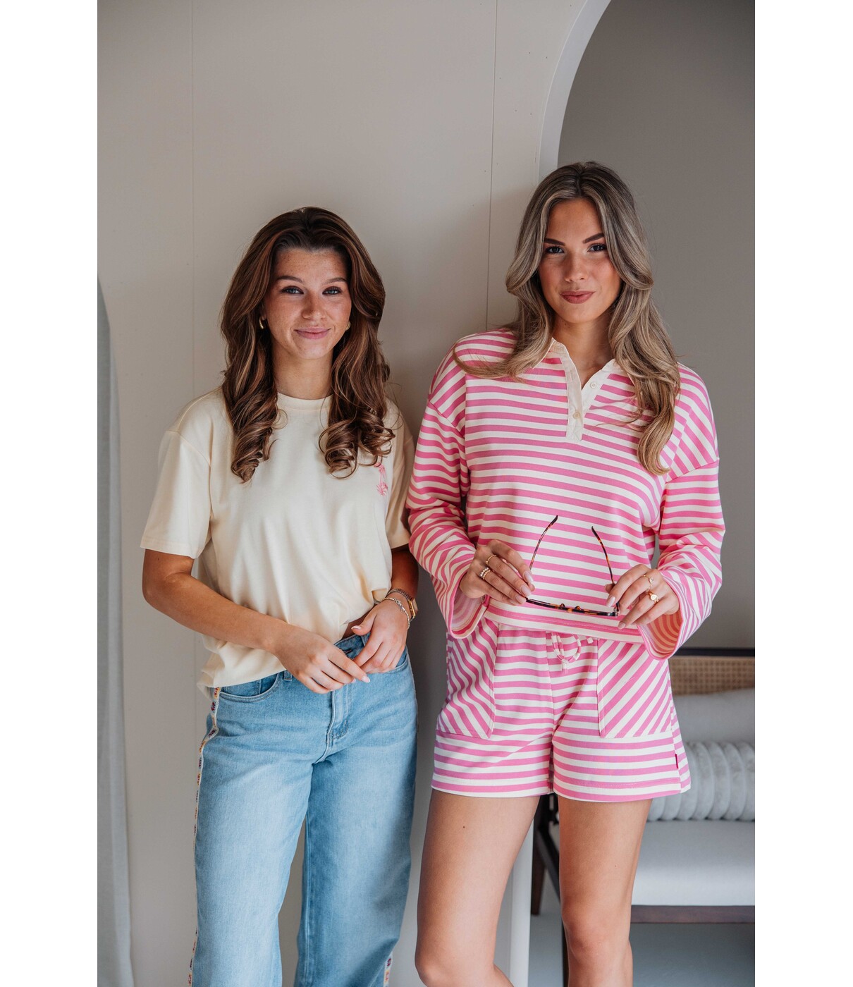 Fluresk Fluresk Yusmila t-shirt | geel