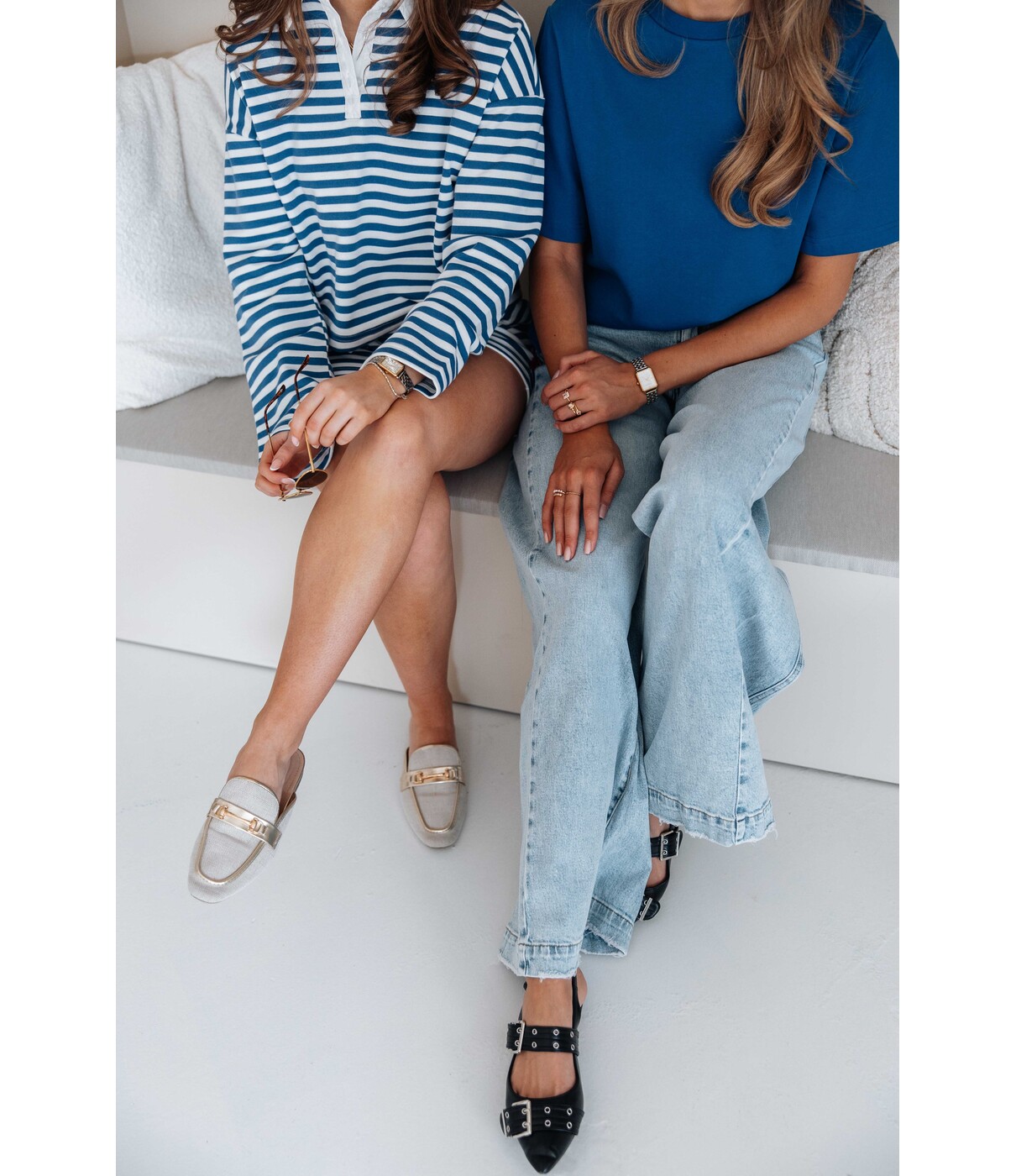 Fluresk Fluresk Arelis sweater | blauw