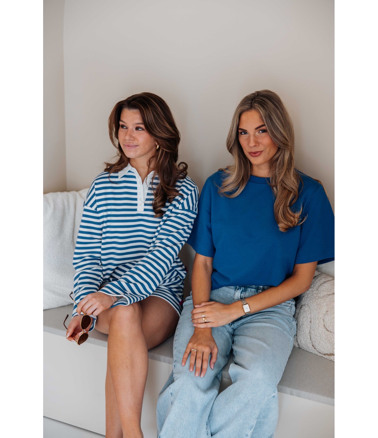 Fluresk Fluresk Arelis sweater | blauw