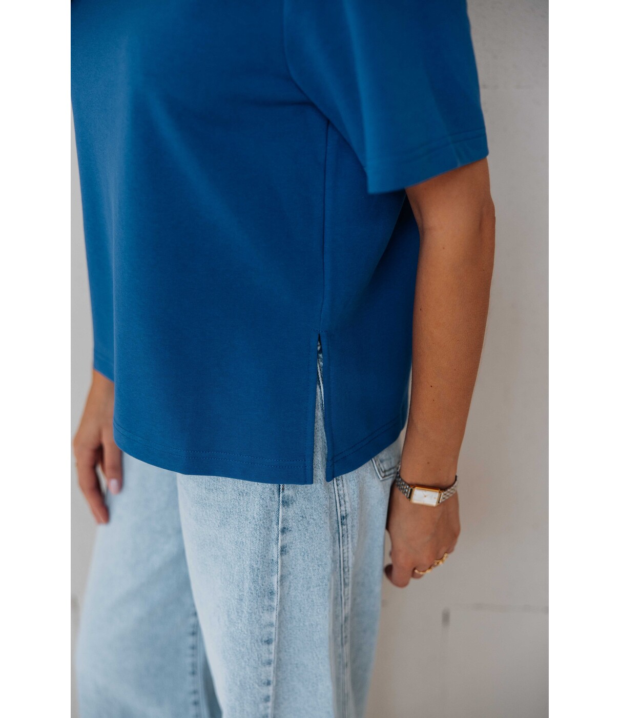 Fluresk Fluresk Brix t-shirt | blauw