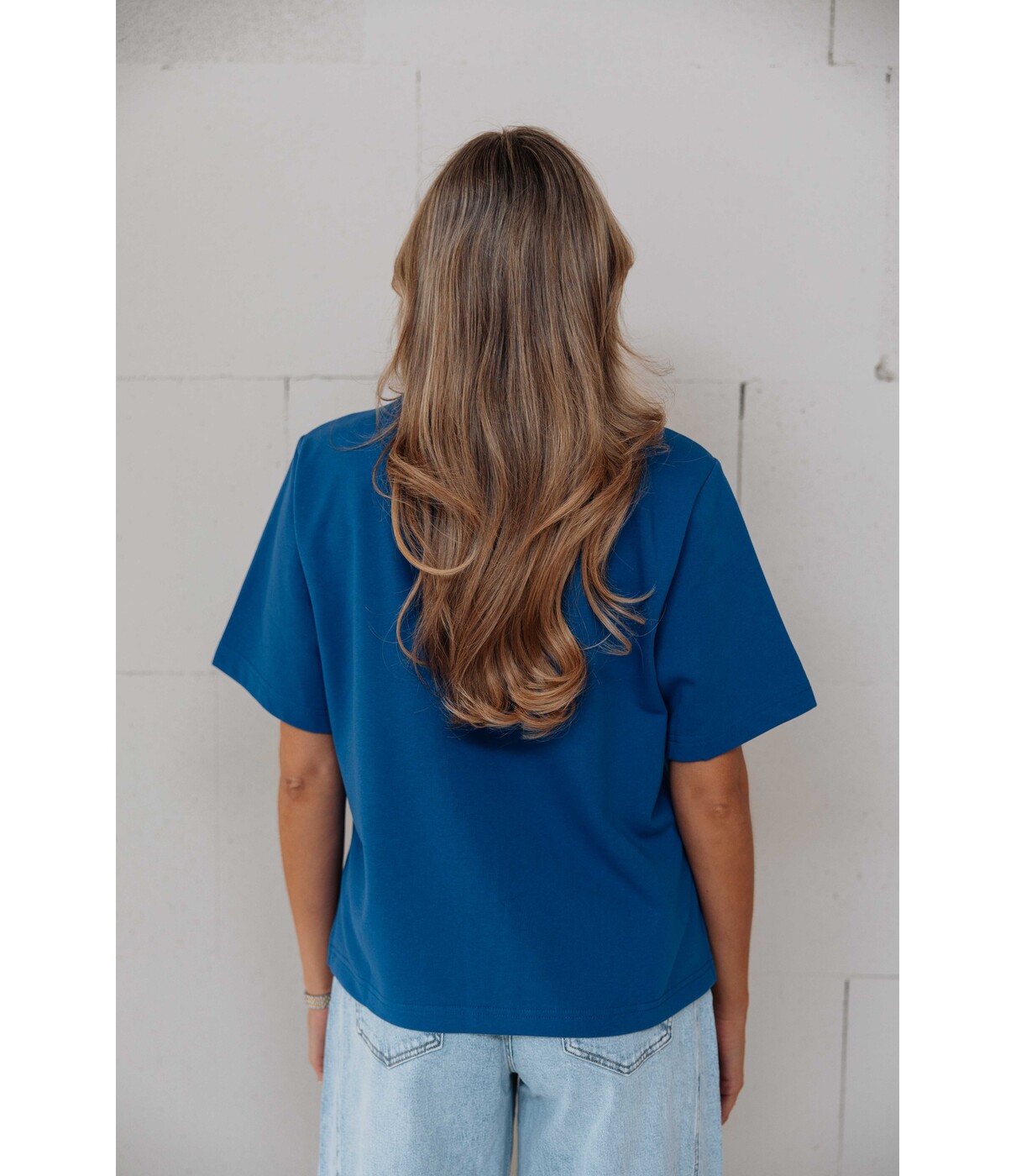 Fluresk Fluresk Brix t-shirt | blauw
