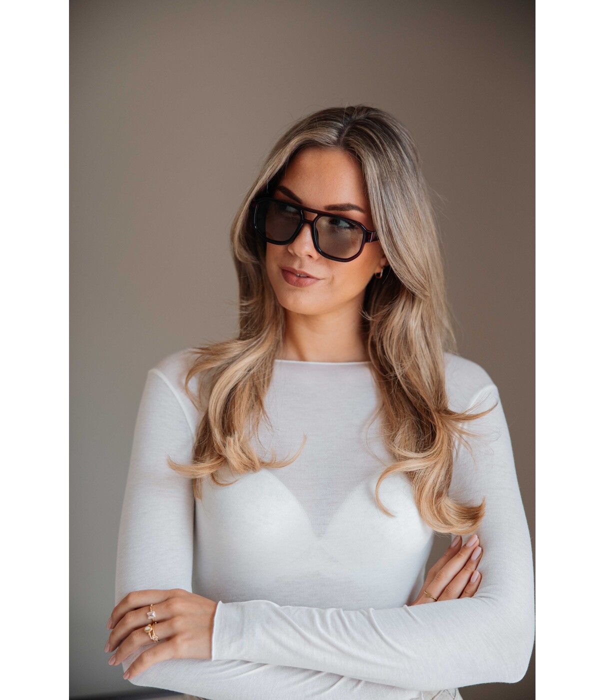 Zonnebril bruin | Lissa