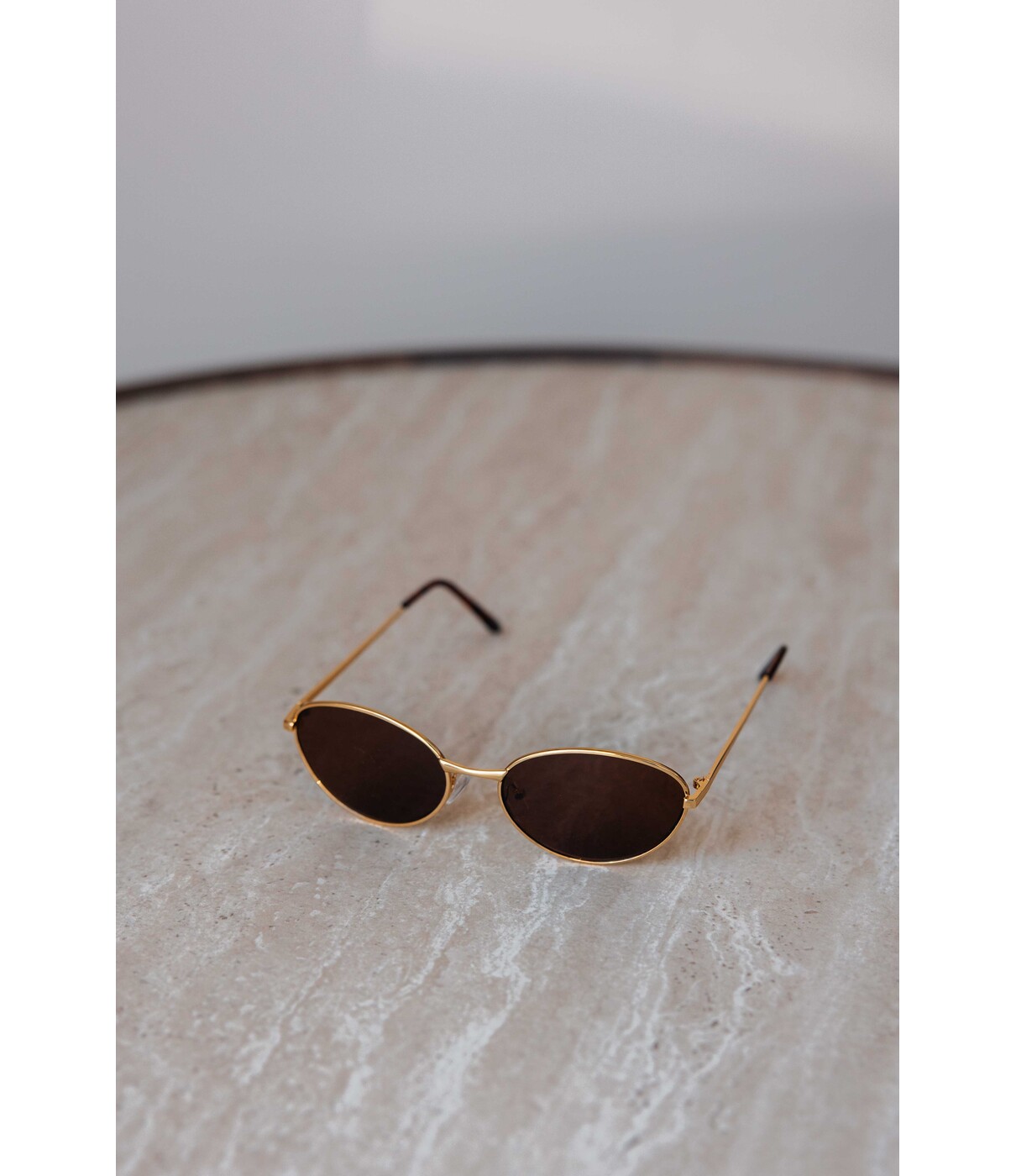 Zonnebril goud/bruin | Jelissa