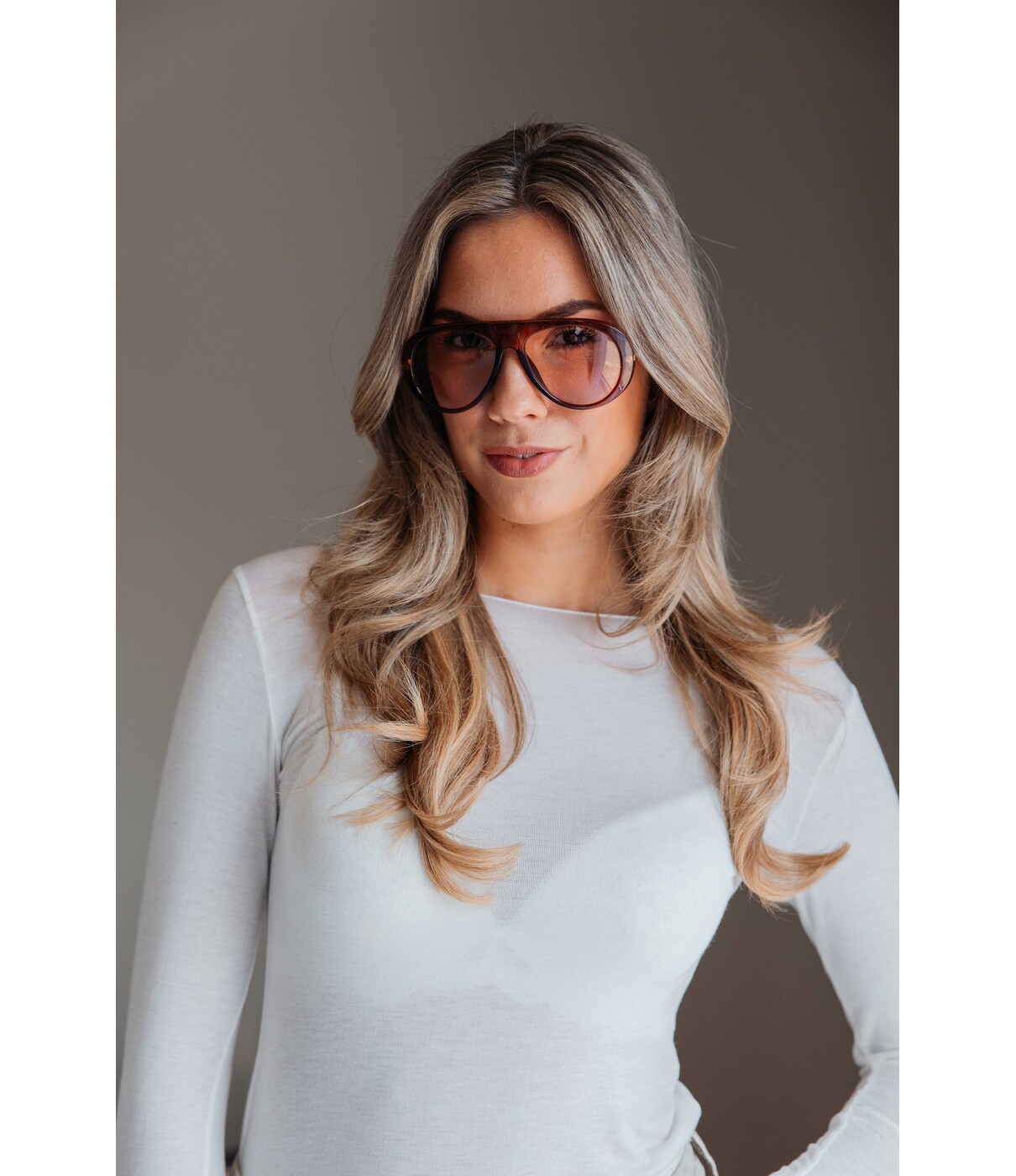 Zonnebril bruin | Jana