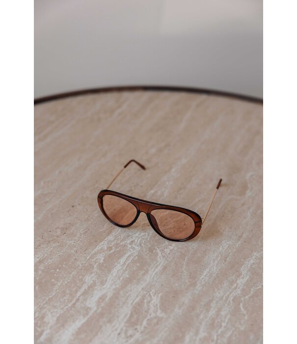 La Rebelle Zonnebril bruin | Jana