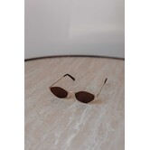 Zonnebril goud/bruin | Helena