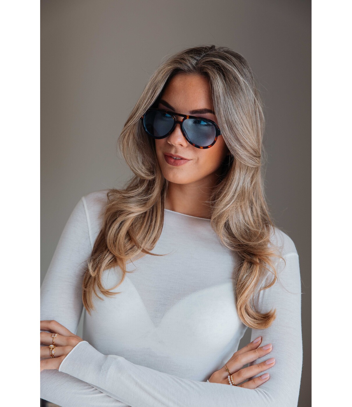 Zonnebril leopard | Quinn