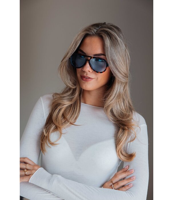 La Rebelle Zonnebril leopard | Quinn