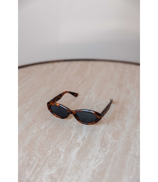 La Rebelle Zonnebril leopard | Mira