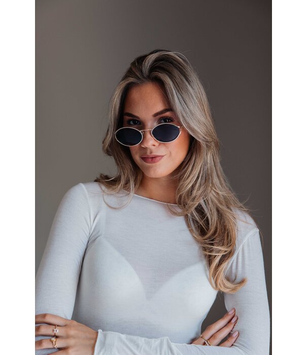 La Rebelle Zonnebril goud/bruin | Vieve