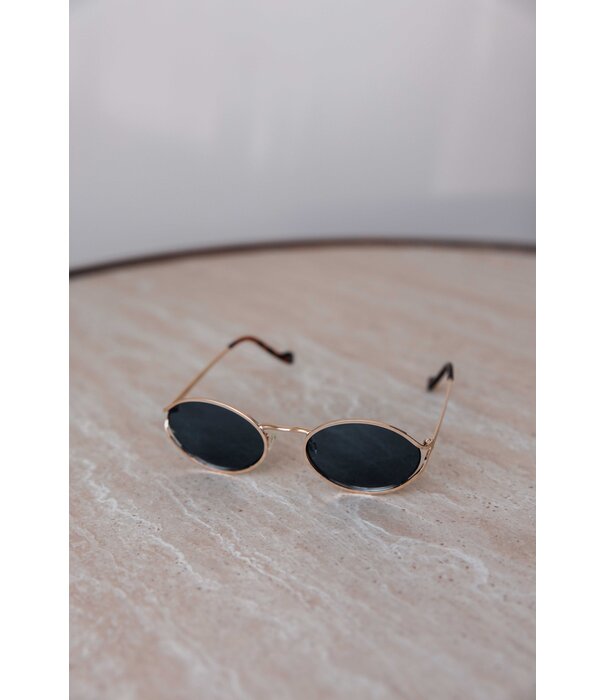 La Rebelle Zonnebril goud/bruin | Vieve