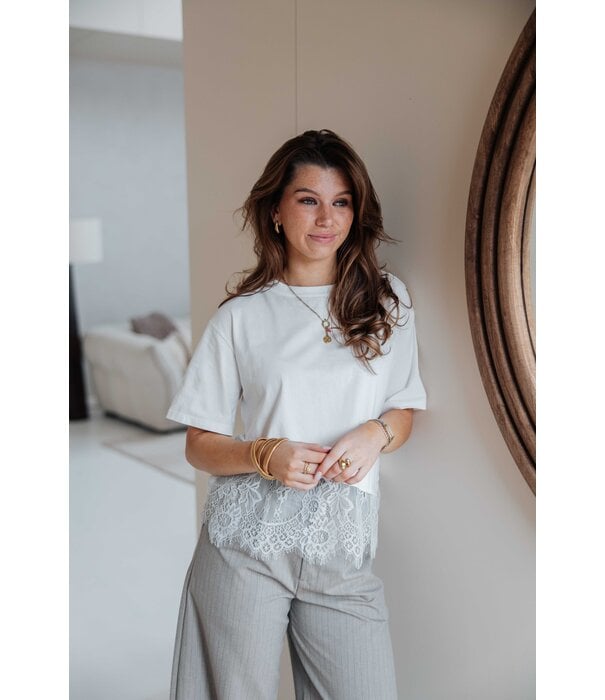 La Rebelle Top wit | Senna