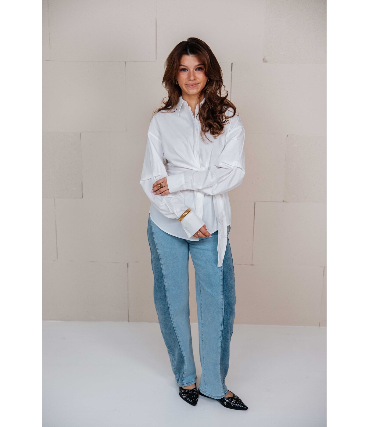 Blouse wit | Tess