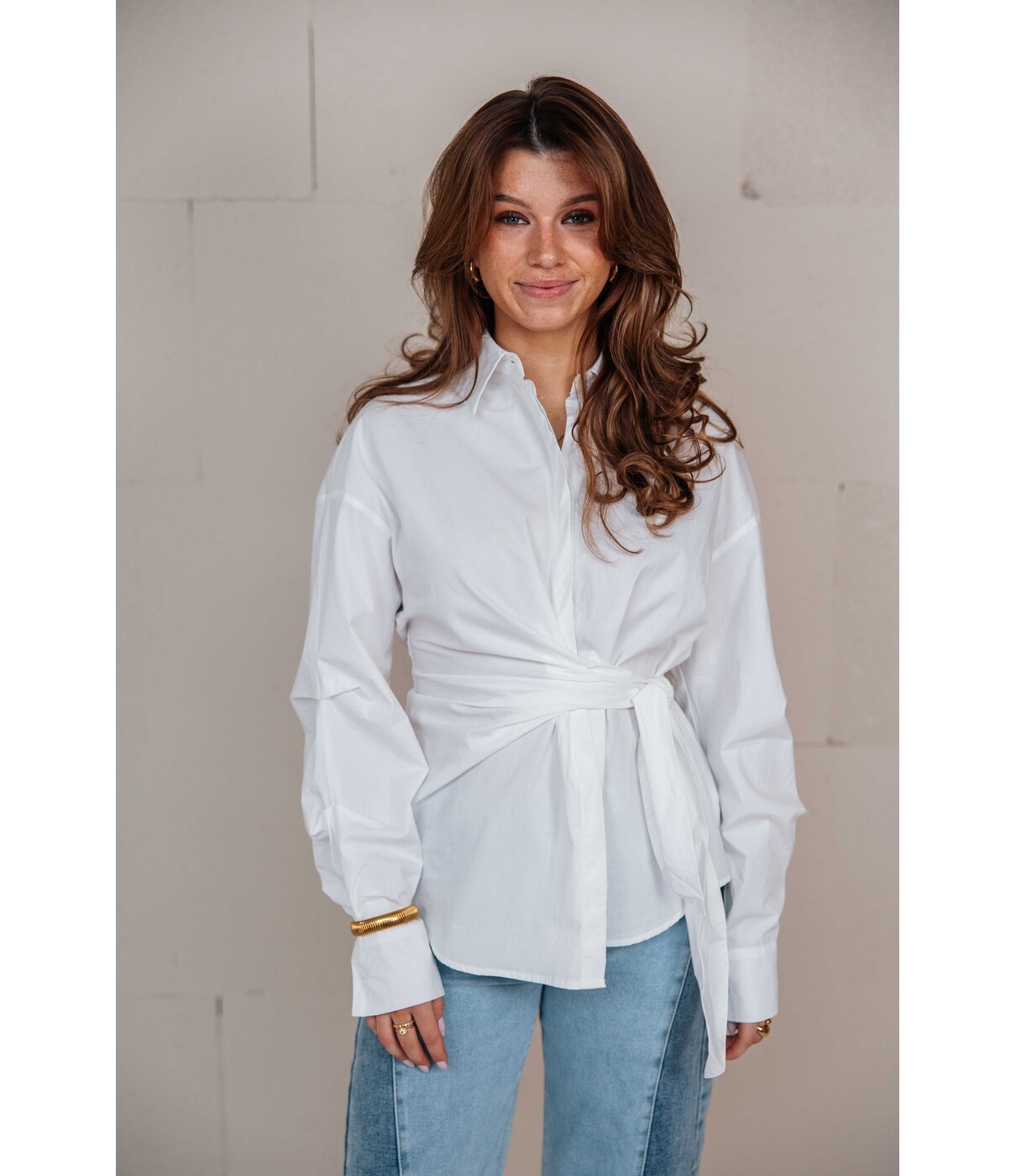 Blouse wit | Tess