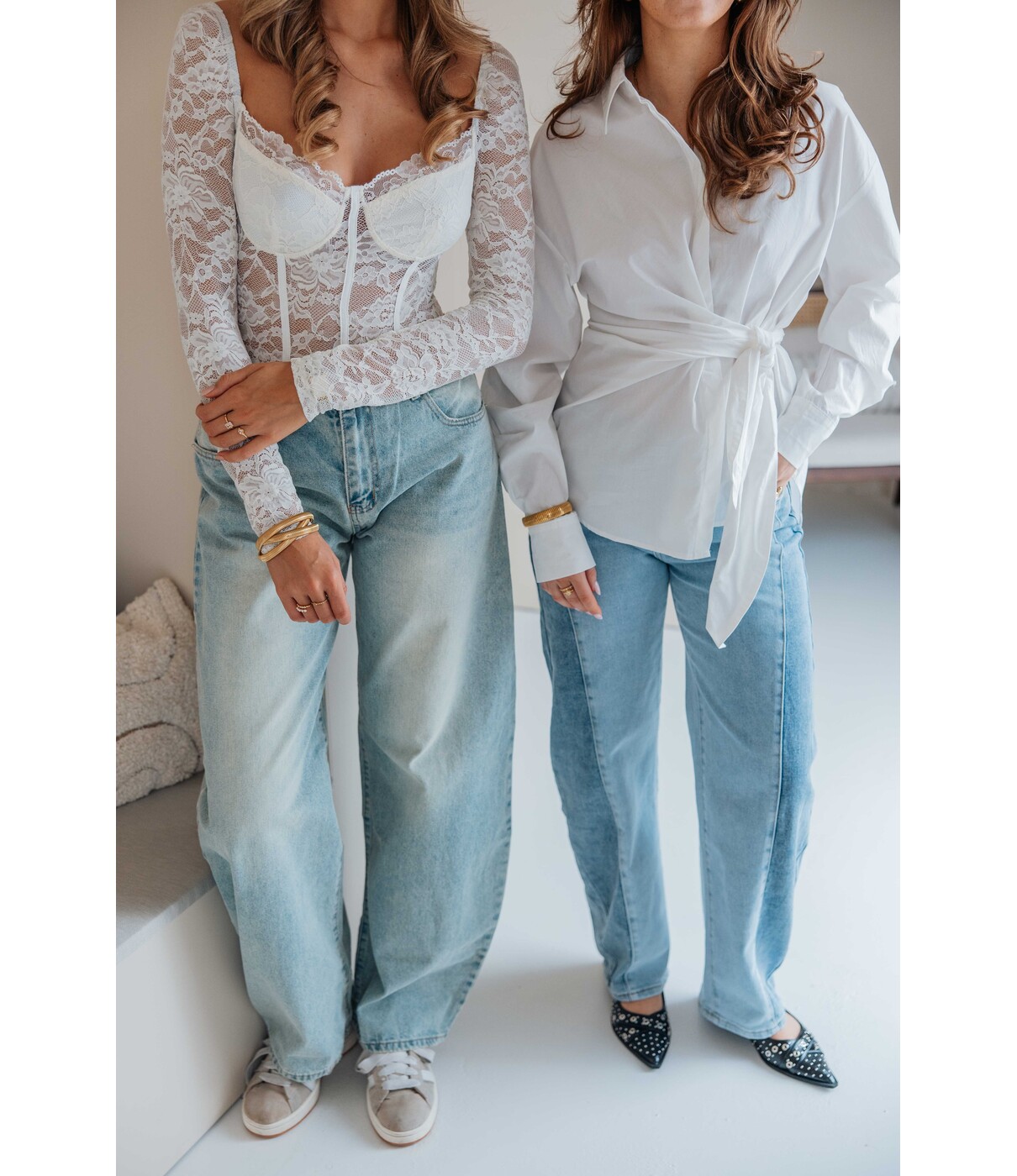 Blouse wit | Tess