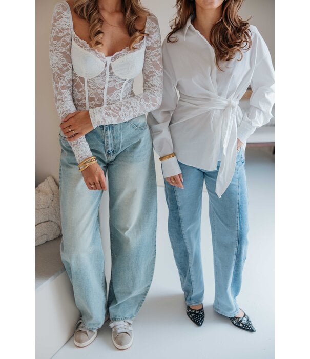 La Rebelle Blouse wit | Tess