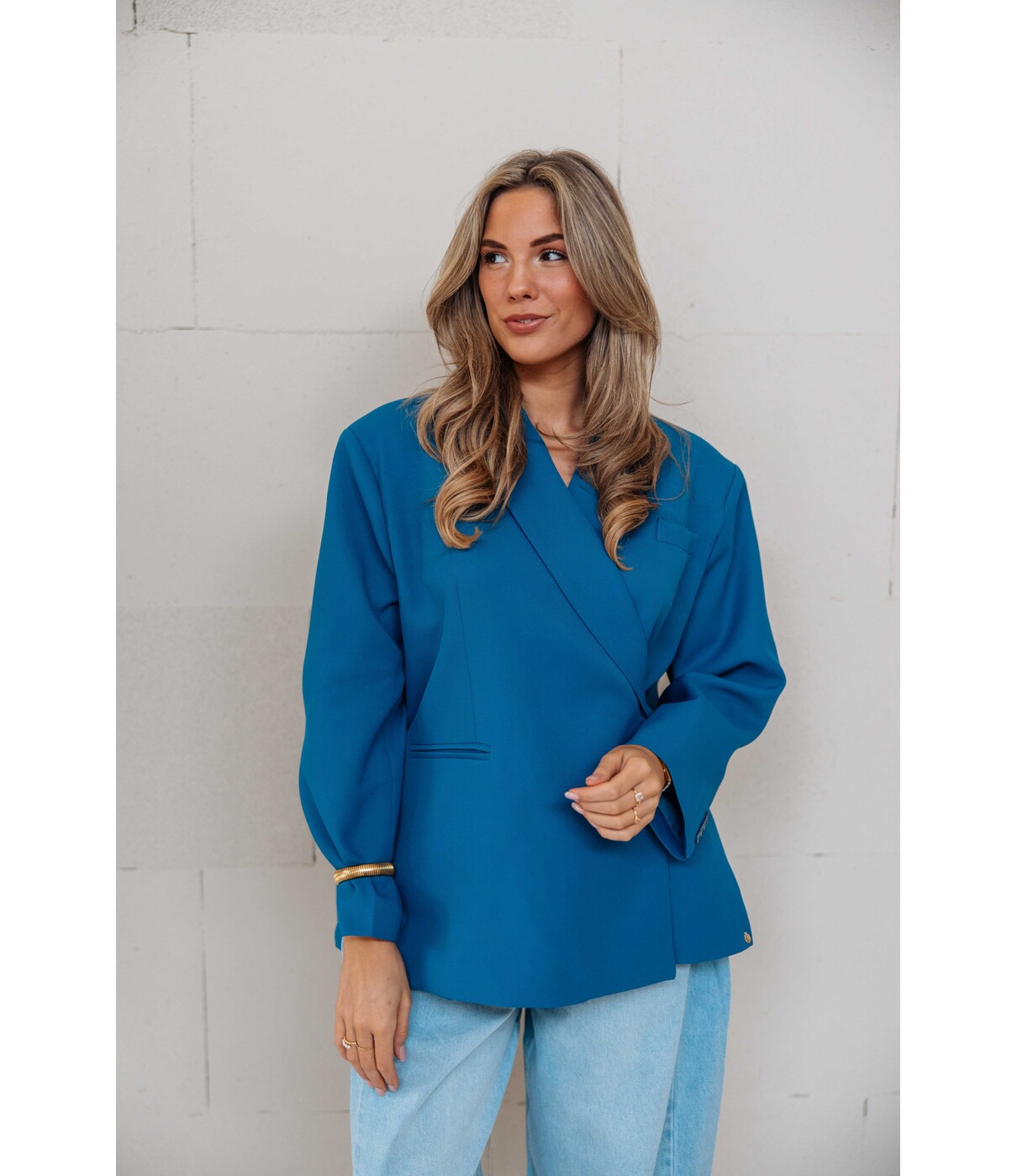 Blazer blauw | Jasmijn