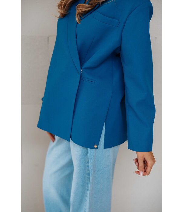 La Rebelle Blazer blauw | Jasmijn