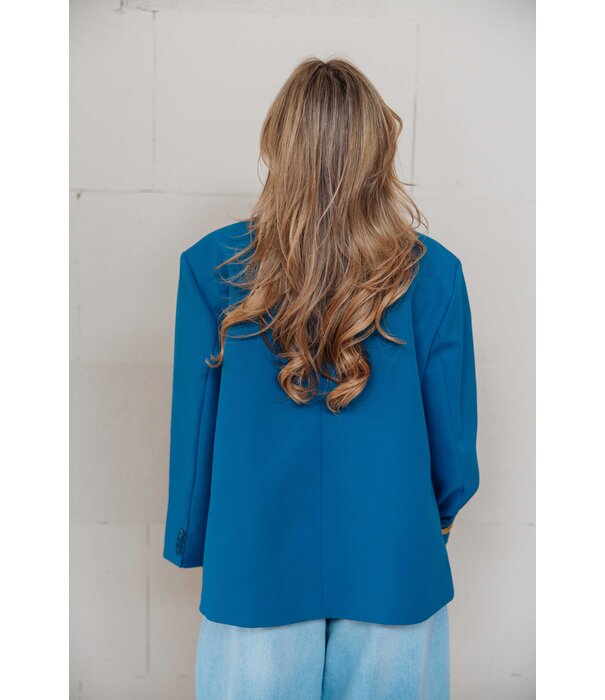 La Rebelle Blazer blauw | Jasmijn