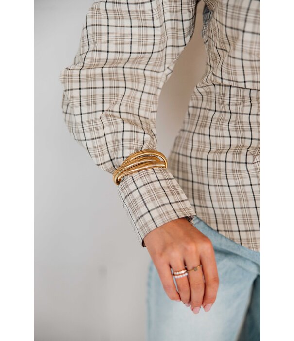 La Rebelle Blouse groen | Nola