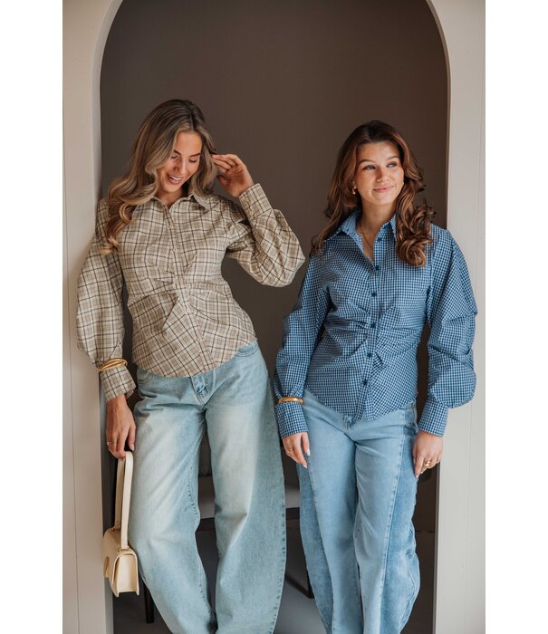 La Rebelle Blouse groen | Nola