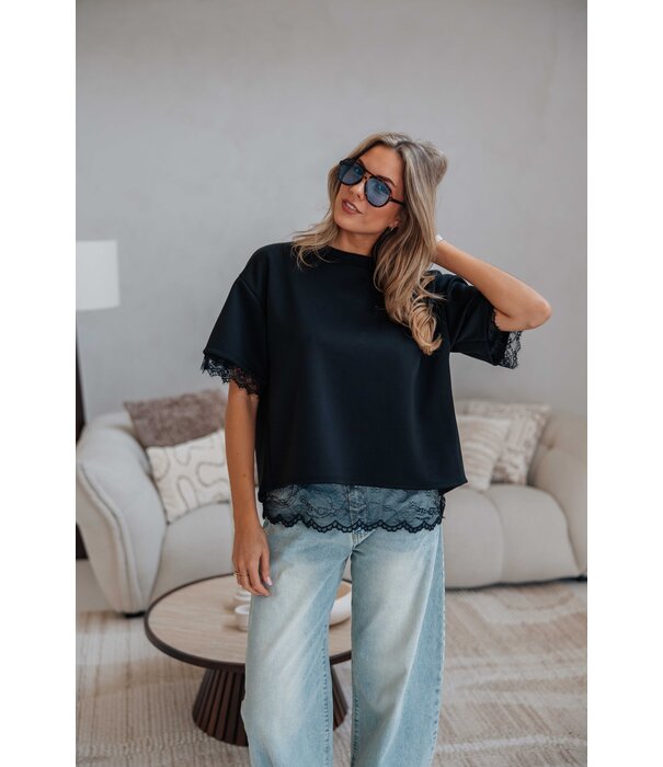 La Rebelle Jeans balloon dirty wash | Ruby