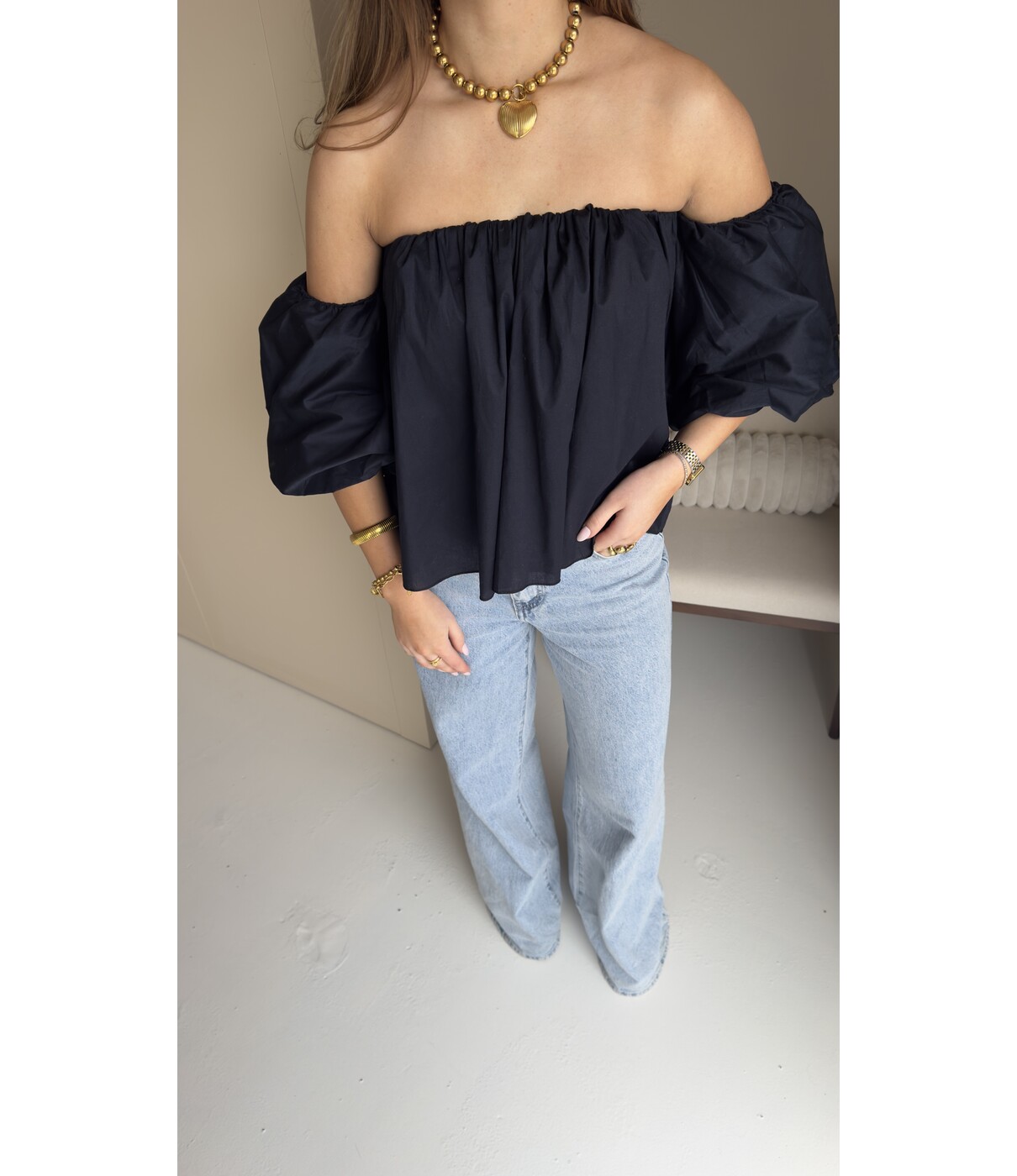 Ketting goud | bold hart