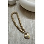 Ketting goud | bold hart