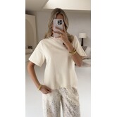 Fluresk Brix t-shirt | beige