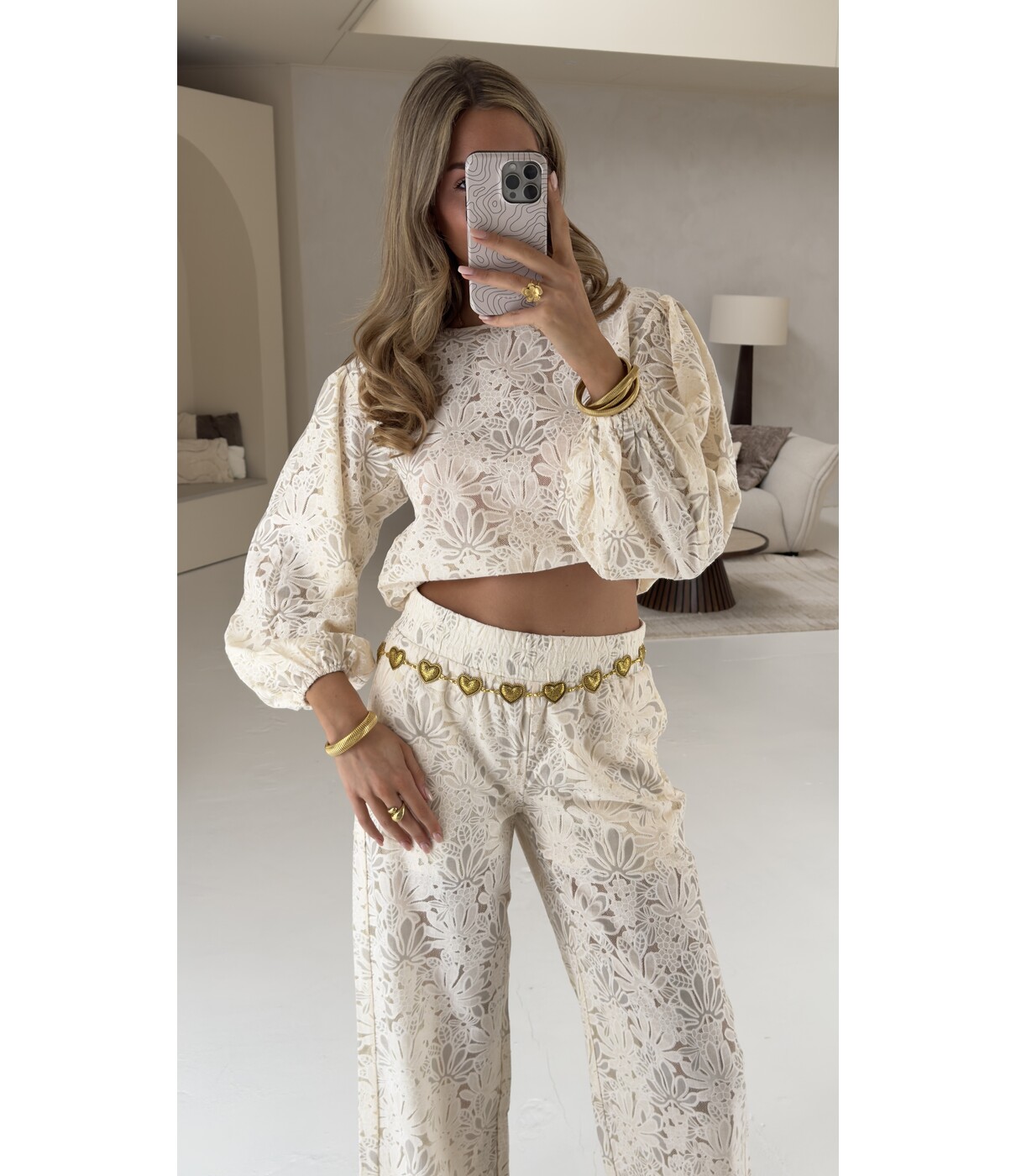 Fluresk Fluresk Jazmin top | off white