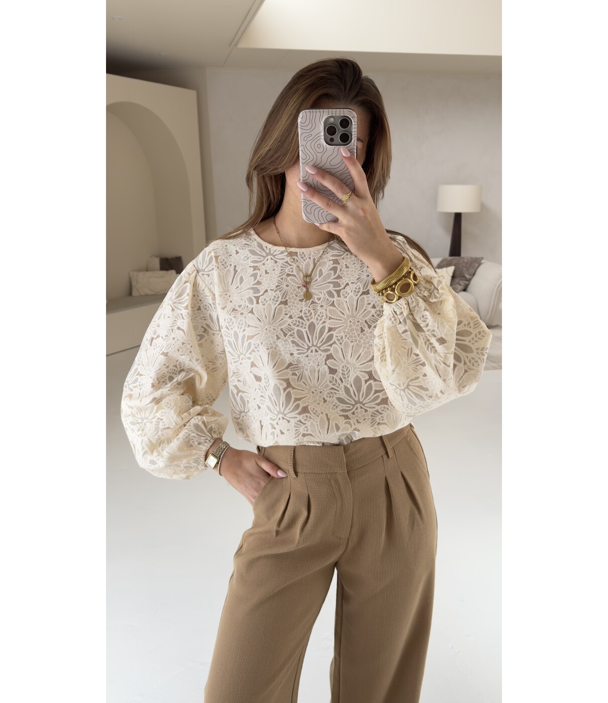 Fluresk Fluresk Jazmin top | off white