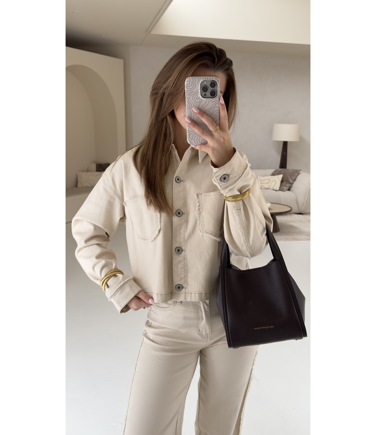 Fluresk Fluresk Suri jacket | beige