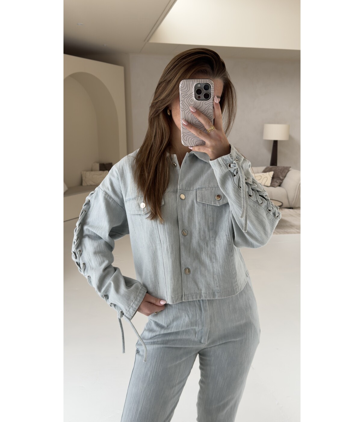 Fluresk Fluresk Meliora jacket | blauw